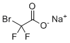 Sodium bromodifluoroacetate molecular structure (CAS 84349-27-9)