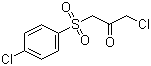 1-Chloro-3-[(4-chlorophenyl)sulfonyl]-2-propanone molecular structure (CAS 84445-74-9)