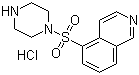 1-(5-Isoquinolinesulfonyl)piperazine hydrochloride molecular structure (CAS 84468-24-6)
