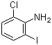 structure of CAS# 84483-28-3, 2-Chloro-6-iodoaniline