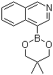 4-(5,5-Dimethyl-1,3,2-dioxaborinan-2-yl)isoquinoline molecular structure (CAS 844891-01-6)