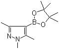 1,3,5-Trimethyl-1H-pyrazole-4-boronic acid pinacol ester molecular structure (CAS 844891-04-9)