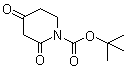 tert-Butyl 2,4-dioxopiperidine-1-carboxylate molecular structure (CAS 845267-78-9)