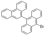 9-Bromo-10-(9-phenanthrenyl)-anthracene molecular structure (CAS 845457-53-6)