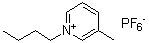 1-Butyl-3-methylpyridinium hexafluorophosphate molecular structure (CAS 845835-03-2)