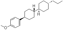 1-Methoxy-4-[(trans,trans)-4'-propyl[1,1'-bicyclohexyl]-4-yl]benzene molecular structure (CAS 84655-98-1)
