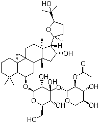 黄芪皂苷 II分子结构 (CAS 84676-89-1)