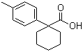 1-(4-Methylphenyl)-1-cyclohexanecarboxylic acid molecular structure (CAS 84682-27-9)