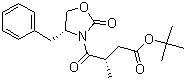 (betaS,4R)-beta-Methyl-gama,2-dioxo-4-(phenylmethyl)-3-oxazolidinebutanoic acid tert-butyl ester molecular structure (CAS 847406-37-5)