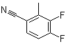 structure of CAS# 847502-83-4, 3,4-Difluoro-2-methylbenzonitrile