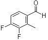 3,4-Difluoro-2-methylbenzaldehyde molecular structure (CAS 847502-84-5)