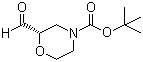 structure of CAS# 847805-31-6, (S)-N-Boc-2-morpholinecarbaldehyde;(S)-tert-Butyl 2-formylmorpholine-4-carboxylate