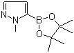 1-Methyl-1H-pyrazole-5-boronic acid pinacol ester molecular structure (CAS 847818-74-0)