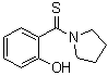 (2-羟基苯基)-1-吡咯烷基甲硫酮分子结构 (CAS 84783-01-7)