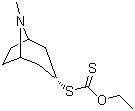 Tropine-3-xanthate molecular structure (CAS 847976-84-5)