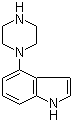 4-(Piperazino)indole molecular structure (CAS 84807-09-0)
