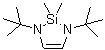 1,3-Bis(1,1-dimethylethyl)-2,2-dimethyl-1,3-diaza-2-silacyclopent-4-ene molecular structure (CAS 84814-09-5)