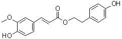 4-Hydroxyphenethyl trans-ferulate molecular structure (CAS 84873-15-4)