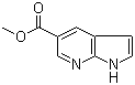 Methyl 1H-pyrrolo[2,3-b]pyridine-5-carboxylate molecular structure (CAS 849067-96-5)
