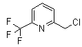 2-(Chloromethyl)-6-(trifluoromethyl)pyridine molecular structure (CAS 849094-03-7)