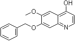 7-Benzyloxy-4-hydroxy-6-methoxyquinoline molecular structure (CAS 849217-23-8)