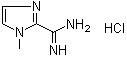 结构式 CAS# 849600-64-2, 1-甲基-1H-咪唑-2-甲脒单盐酸盐