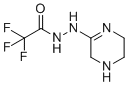 structure of CAS# 849832-73-1, Sitagliptin Impurity 49;(Z)-2,2,2-trifluoro-N'-(piperazin-2-ylidene)acetohydrazide