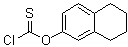 O-(5,6,7,8-Tetrahydro-2-naphthyl) chlorothioformate molecular structure (CAS 84995-63-1)