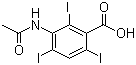 醋碘苯酸分子结构 (CAS 85-36-9)