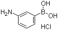 结构式 CAS# 85006-23-1, 3-氨基苯硼酸盐酸盐