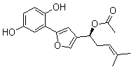 紫草呋喃 A分子结构 (CAS 85022-66-8)