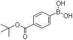 structure of CAS# 850568-54-6, 4-(tert-Butoxycarbonyl)phenylboronic acid;4-(tert-Butoxycarbonyl)benzeneboronic acid
