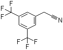3,5-Bis(trifluoromethyl)phenylacetonitrile molecular structure (CAS 85068-32-2)
