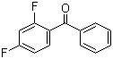 structure of CAS# 85068-35-5, 2,4-Difluorobenzophenone