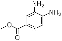 4,5-Diaminopicolinic acid methyl ester molecular structure (CAS 850689-13-3)