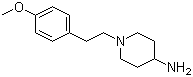 4-Amino-1-[2-(4-methoxyphenyl)ethyl]piperidine molecular structure (CAS 85098-70-0)