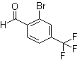 结构式 CAS# 85118-24-7, 2-溴-4-三氟甲基苯甲醛