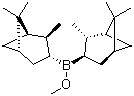 (-)-B-Methoxydiisopinocampheylborane molecular structure (CAS 85134-98-1)