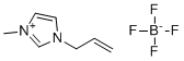 structure of CAS# 851606-63-8, 1-Allyl-3-methylimidazolium tetrafluoroborate;1-methyl-3-prop-2-enylimidazol-1-ium;tetrafluoroborate