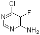 6-Chloro-5-fluoropyrimidin-4-amine molecular structure (CAS 851984-15-1)