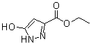 5-Hydroxy-1H-pyrazole-3-carboxylic acid ethyl ester molecular structure (CAS 85230-37-1)