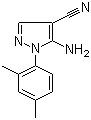5-Amino-1-(2,4-dimethylphenyl)-1H-pyrazole-4-carbonitrile molecular structure (CAS 852313-93-0)
