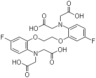 N,N'-[1,2-Ethanediylbis[oxy(4-fluoro-2,1-phenylene)]]bis[N-(carboxymethyl)glycine] molecular structure (CAS 85233-22-3)