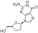 2',3'-Dideoxyguanosine molecular structure (CAS 85326-06-3)