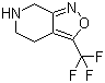 3-Trifluoromethyl-4,5,6,7-tetrahydroisoxazol[3,4-c]pyridine molecular structure (CAS 853784-23-3)