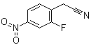 2-Fluoro-4-nitrobenzeneacetonitrile molecular structure (CAS 853910-00-6)