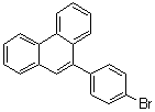 9-(4-Bromophenyl)phenanthrene molecular structure (CAS 853945-49-0)