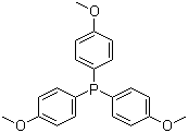 结构式 CAS# 855-38-9, 三(4-甲氧基苯基)膦