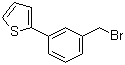 2-[3-(溴甲基)苯基]噻吩分子结构 (CAS 85553-44-2)