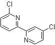 结构式 CAS# 85591-65-7, 4,6'-二氯-2,2'-联吡啶